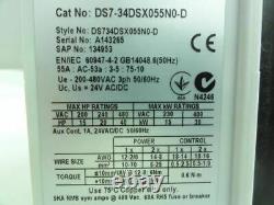 187243 New In Box, Eaton DS7-34DSX055N0-D Soft Starter 55A, 3P, 200-480VAC, 40HP