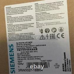 1PC New Siemens soft starter 3RW3027-1BB04
