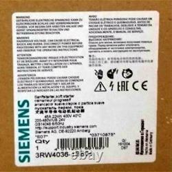 1PC Siemens 3RW4036-1BB04 soft starter New