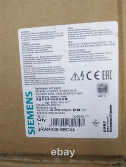 1PC Siemens 3RW4436-6BC44 Soft Starter 3RW44366BC44 NEW