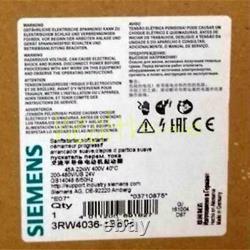 1PCS NEW Siemens 3RW4036-1BB04 soft starter