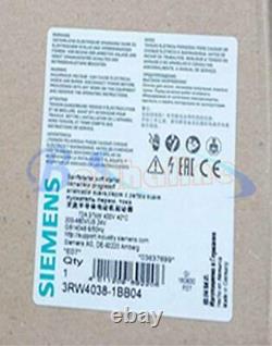 1PCS NEW Siemens soft starter 3RW4038-1BB04