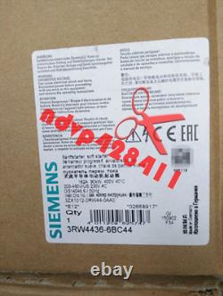 1PCS New Siemens 3RW4436-6BC44 Soft Starter 3RW44366BC44