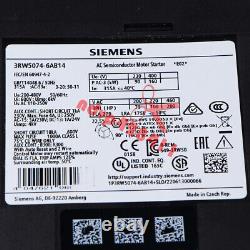 1PCS New Siemens soft starter 3RW5074-6AB14