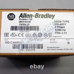 2021 New Sealed Allen Bradley 150-C16NBD /B SMC-3 Soft Starter Late Date 1Yr Wty