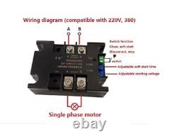 2KW4KW6KW8KW motor online single-phase motor soft starter module controller 220V