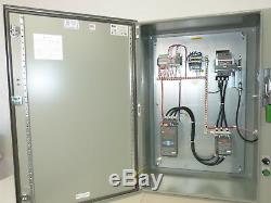 ABB Soft Start 50HP @ 480v N4/12 Enclosure CB Disco, HOA, Start, Timer, CPT NEW