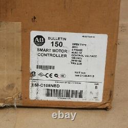 Allen Bradley 150-C108NBD Ser B 3 Smart Soft Starter Controller 125HP 90kW 108A