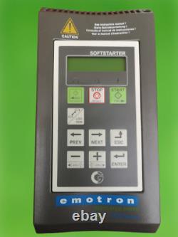 CG DRIVES EMOTRON soft starter TYPE TSA52036 / # T LOK 1234