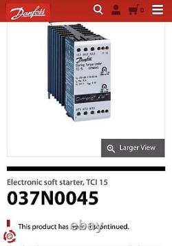 Danfoss 037N0045 Electronic soft starter TCI 15 Starting Torque Limiter