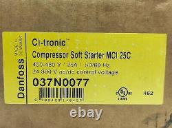 Danfoss Cl-tronic 037N0077 Compressor Soft Starter MCI 25C 400-480V 25A 50/60Hz