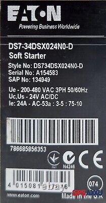 EATON DS7-34DSX024N0-D DS734DSX024N0-D Soft Starter Soft Starter