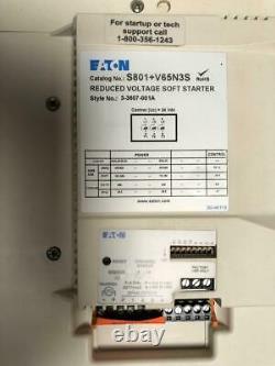 Eaton S801+v65n3s Soft Starter 650 Amps 200/230/460/575 Vac 200/250/500/600 HP