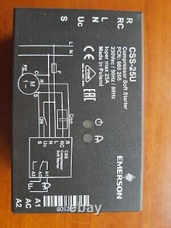 Emerson CSS -25U Compressor Soft Starter