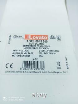 Lovato Adxl 0045 600 Soft Starter 45a / # G 5c1 7216