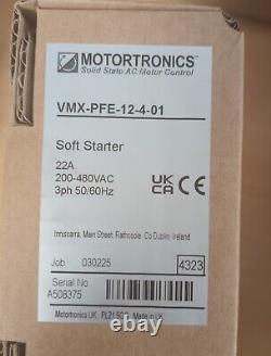 Motortronics Agile Soft Starter VMX-PFE-12 22A