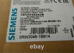New Siemens Soft Starter 3RW3046-1BB14 45Kw 1Pc ll