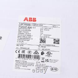 ONE ABB PSR37-600-11 Soft Starter 18.5kw 37A 24 VAC/ DC NEW