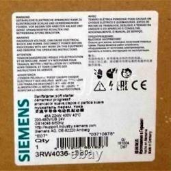 ONE NEW Siemens 3RW4036-1BB04 soft starter