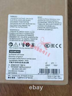 ONE New SIEMENS soft starter 3RW3037-1BB14 3RW30371BB14