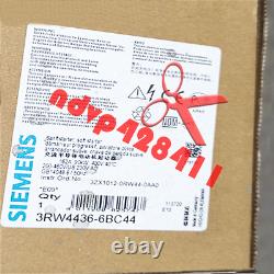 ONE New Siemens 3RW4436-6BC44 Soft Starter 3RW44366BC44