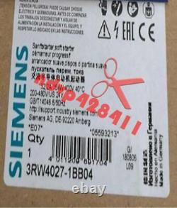ONE New Siemens soft starter 3RW4027-1BB04