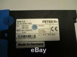Peter Sas5,5 20700.40005 Soft Starter New In Box