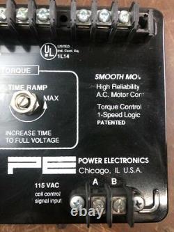 Power Electronics E6046-1B Single Speed Soft Start Reduced Torque Control L365