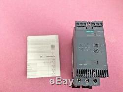 SIEMENS SIRIUS 3RW3038-1BB04 SOFT STARTER, MOTOR STARTER 72A, 37kW, 40HP