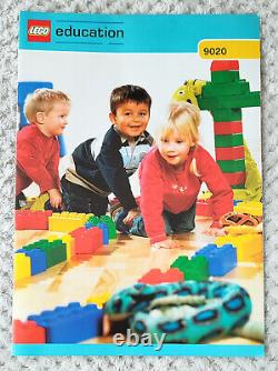 SUPER RARE Lego Dacta Education SOFT BRICK Starter Set 9020 w instructions & BOX