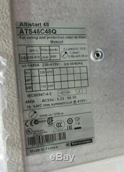 Schneider Electric Altistart 48 Softstarter ATS48C48Q 480A 250kw UNUSED OVP