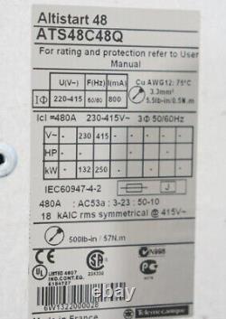 Schneider Electric Altistrart 48 Softstarter ATS48C48Q 480A 250kw UNUSED ORIGINAL PACKAGING