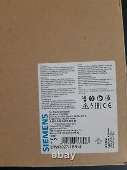 Siemens SIRIUS 3RW3027-1BB14 softstarter 15kWith400V 32A S0 110-230 V AC/DC