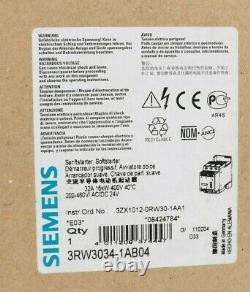 Siemens SIRIUS Sanftstarter Softstarter Motorstarter 3RW3034-1AB04 S2 32A 15KW
