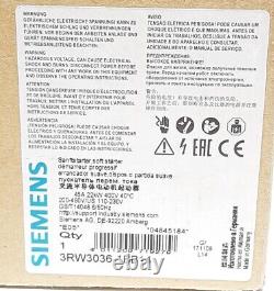 Siemens Sirius 3rw3036-1bb14 soft starter / soft starter 45A 22KWith3RW3036-1BB14