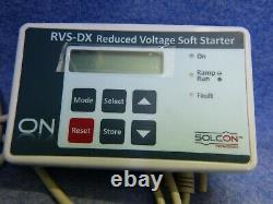 Solcon RVS-DX Reduced Voltage Soft Starter Control Panel