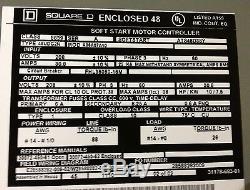 Square D 8639 48udg 3 Phase 208 Volt 10hp Soft Start Nema 1 / Iso Contactor New