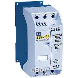 WEG SOFT STARTERS SSW05 Series SSW050045T2246EPZ 45A 15HP/230V 30HP/460V LOOK