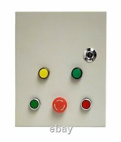 Wye Delta Soft Starter for up to 15HP AC Motor Reduced Voltage with ON/OFF Buttons