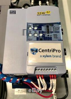 Xylem Centripro Aquastart Ast20250 20-25 HP 61 Amps With Weg Ssw07 Soft Starter