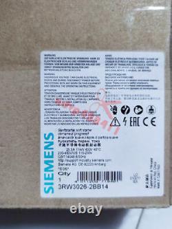 1 pièce Nouveau démarreur doux Siemens 3rw3036-2bb04 3rw30362bb04