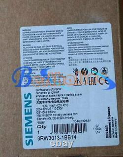 1pcs Nouveau Siemens Soft Starter 3rw3013-1bb04 3rw 3013-1bb04