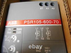 Abb - Soft Starter - 208.600vac - 105amps - 55kw - Psr105-600-70