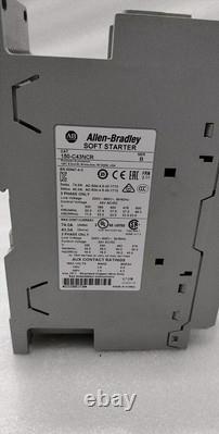 Allen Bradley 150-c43ncr Ser B Smc-3 Démarreur Doux Nouveau Boîte Ouverte Expédition Gratuite Rapide