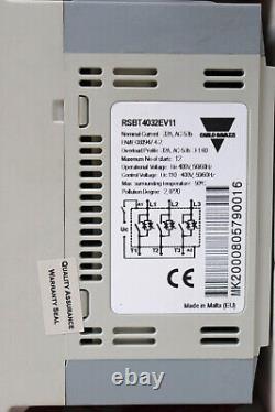 CARLO GAVAZZI RSBT4032EV11 Démarreur progressif pour compresseur 3PH 400V 32A