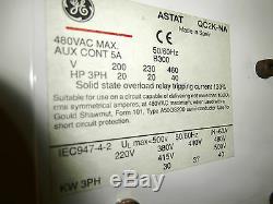 Ge Qc2k-na Astat Soft Starter C 63a 200-500v 3hp - Nouveau
