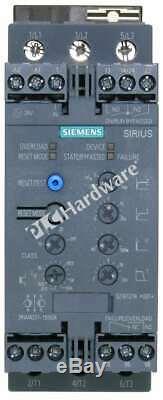 Nouveau Siemens 3rw4037-1bb04 3rw4 037-1bb04 Sirius Démarreur Progressif Taille S2 63a
