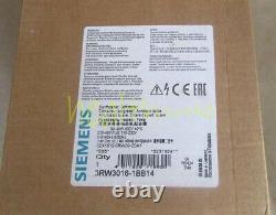 One Siemens Electronic Soft Starter 3rw3016-1bb14 4kwith9a Nouveau