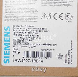 One Siemens Soft Starter 3rw4027-1bb14 Nouveau