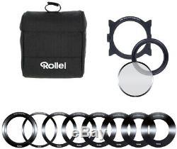 Rollei Mark II Porte-filtre Starter Kit I Système De Filtre Plug-in Pour 100mm Souple